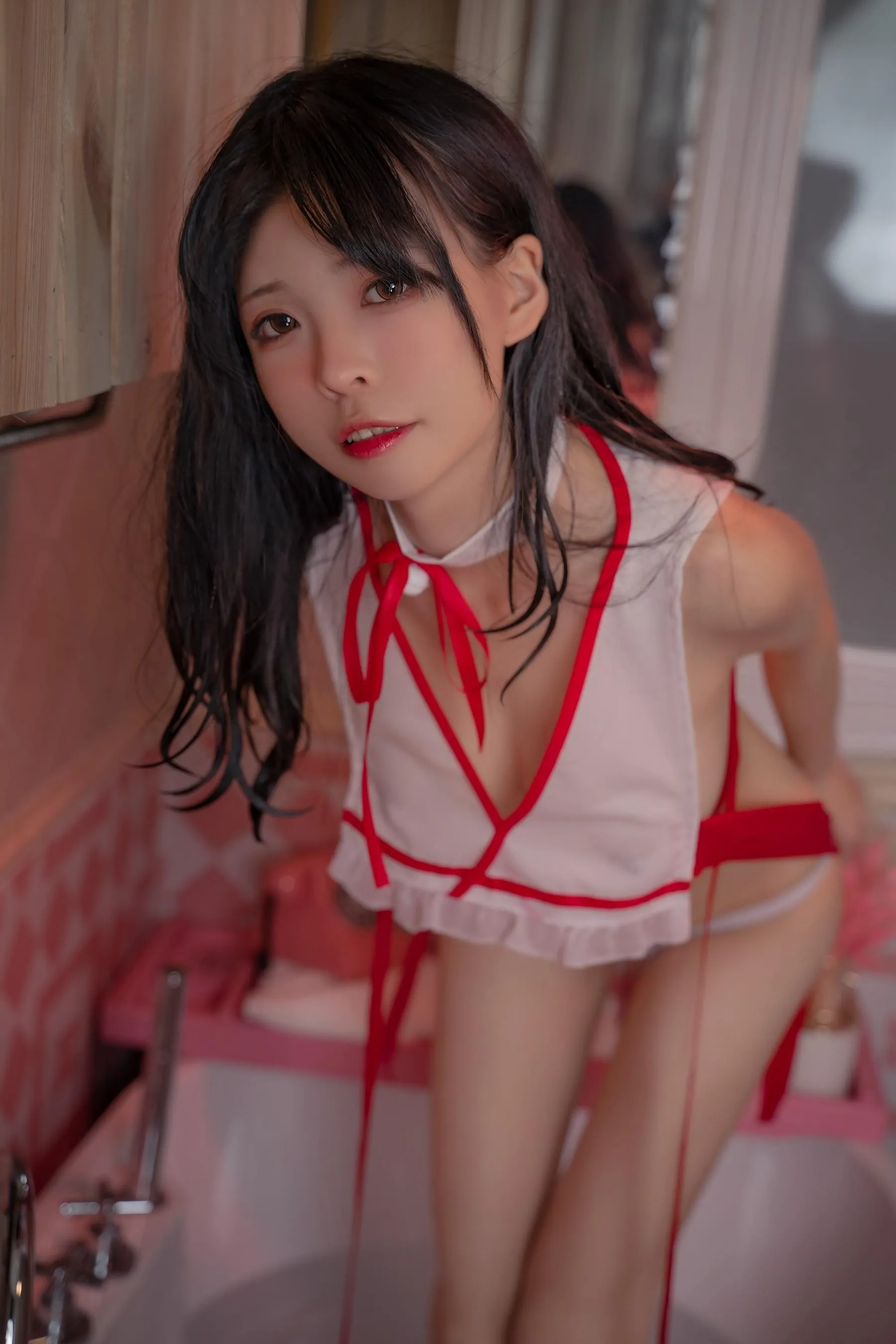 可可老师 – NO.15 入浴巫女 [32P]插图5